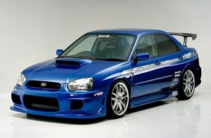 「イングス/ings」Impreza WRX STI(GDB)C～Etype用N-SPEC Body kit３点set(FRP)