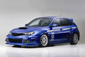 「イングス/ings」Impreza WRX STi(GRB)A/Btype用N-SPEC Body kit３点set(HybridBody kit)