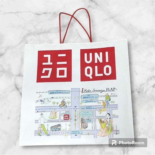 神戸限定　ユニクロ　紙袋　UNIQLO コレクター