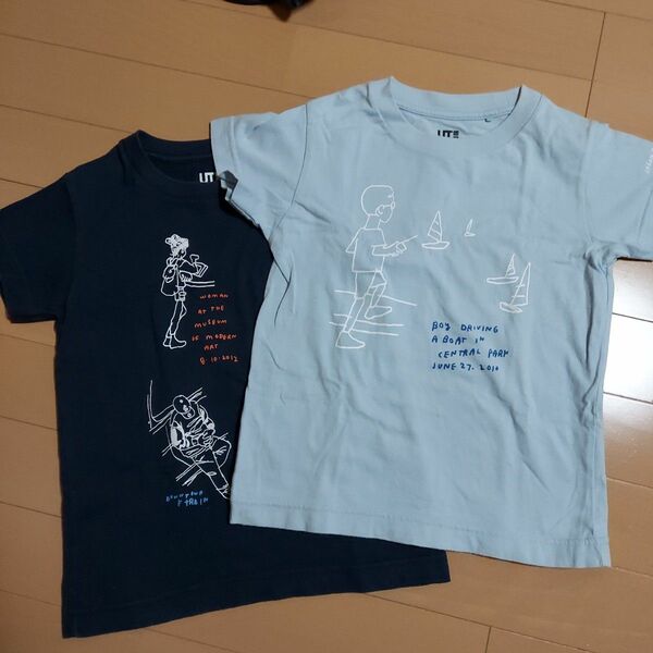 ユニクロ KIDS UT Tシャツ JASON POLAN 2枚セット