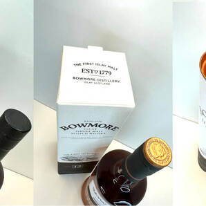 同梱不可 3種セット ボウモア 12年 アイラ シングルモルト ウイスキーの画像3