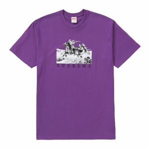 Supreme Riders tee 半袖 tシャツ purple XLサイズ レア 希少 新品未使用