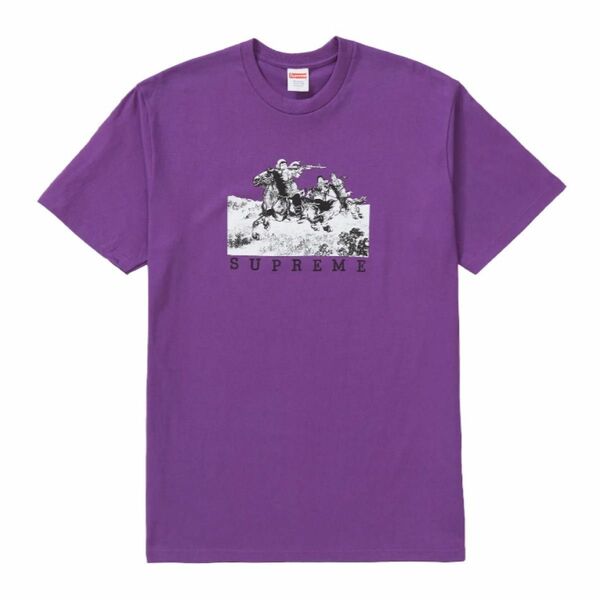 Supreme Riders tee 半袖 tシャツ purple XLサイズ レア 希少 新品未使用