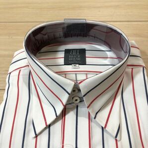 BRICK HOUSE Tokyo shirts ブリックハウス 東京シャツ ボタンダウンシャツ ワイシャツ 100パーコットン 半袖 Mサイズ 新品 未使用品の画像4