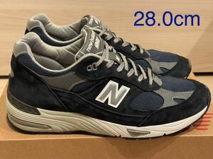 国内正規品 ニューバランス M991 NV 28.0cm Made in UK new balance ネイビー 中古 England 990シリーズ