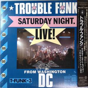 27908★美盤【日本盤】 Trouble Funk/Saturday Night Live From Washington D.C.