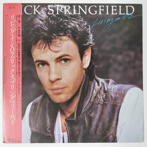 29160 ★未使用に近い RICK SPRINGFIELD/LIVING IN OZ ※帯付