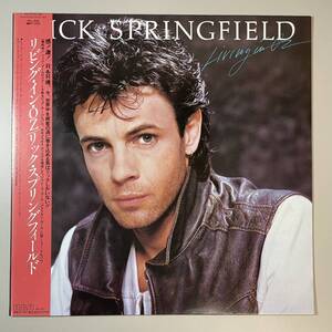 29641★美盤【日本盤】 Rick Springfield / Living In Oz ※帯付き