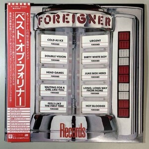 37113★良盤【日本盤】 Foreigner / Records ※帯付き