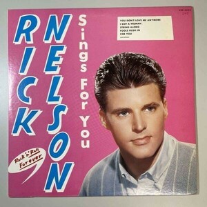 30531【プロモ盤★美盤】【日本盤】 Rick Nelson / Sings For You