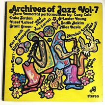 17789 【US盤★美盤】 V.A./Archives Of Jazz Vol 7/Jerri WintersCozy Cole Orchestra_画像1