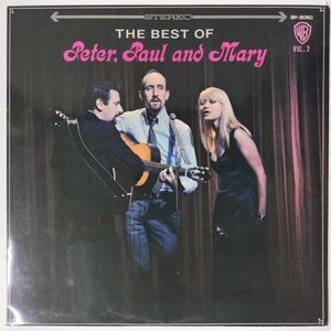 32427★美盤 THE BEST OF Peter Paul&Mary ★赤盤