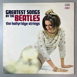 39874★美盤【日本盤】 The Hollyridge Strings / Greatest Songs By The Beatles ★赤盤