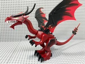 ☆大きな龍☆ レゴ　動物ミニフィグ　ドラゴン　竜　7093 ガイコツの塔　正規品　( LEGO 人形 キャッスル お城シリーズ　C42206