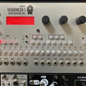 AUDIO DAMAGE.INC SEQUENCER 1 ADM06 ユーロラック モジュラーシンセ Doepfer Makenoise QU-bit intellijel