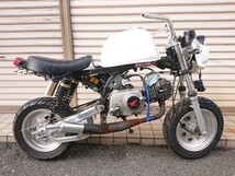 ゴリラ Z50J-187 完全部品取車 エンジン社外125㏄ 画像通りの状態にて書類無し 他車スワップや解体にてご活用ください 検GORILLA/モンキー_画像1