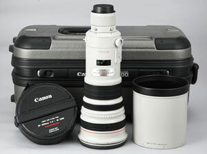最終価格 完動品 Canon EF500mm F4 L IS USM フード ケース付き