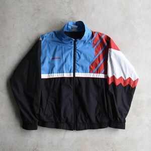 【adidas】アディダス デザインコットンブルゾン/USA ATPジャケット デサント ヴィンテージ 80s90s