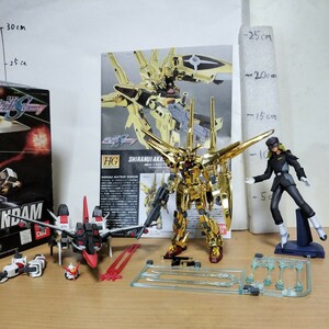 HG 1/144 シラヌイアカツキガンダム ムラサメ 量産機 完成品 SEED DISTENY ガンダム ガンプラ ジャンク カガリ・ユラ・アスハ フィギュア