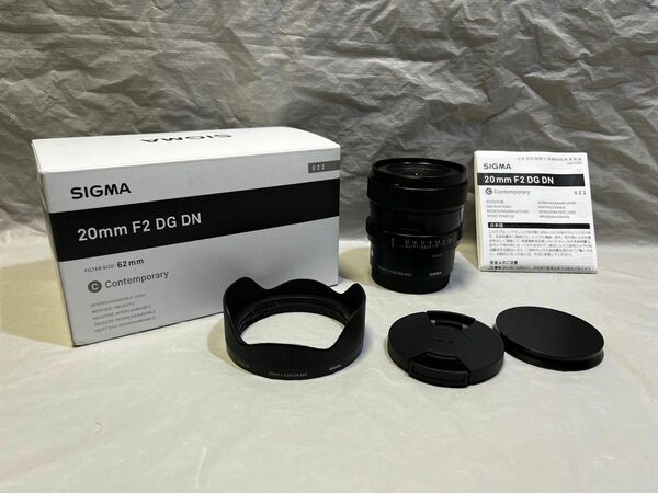 ☆美品☆ SIGMA 20mm F2 DG DN | Contemporary / Eマウント