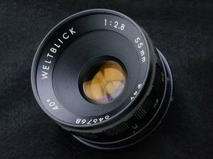 WELTBLICK 55mm F2.8 M42 マウント !!!! ドイツ直輸入品!! 0624