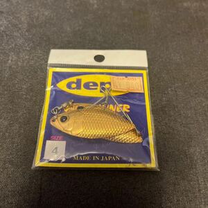 新品 deps ジグスピナー　4 ゴールド　デプス　JIG SPINNER スイムベイト　ブレード　