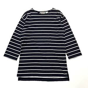 90s COLUMBIAKNIT ボーダー チュニック Tシャツワンピース 紺 白 ネイビー S USA製 アメリカ製 vintage ヴィンテージ ビンテージ USA