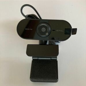 ウェブカメラ 小型 Webカメラ フルHD 360度回転 内蔵マイク USB接続　1回のみ使用