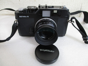 【YP60/D】美品 VOIGTLANDER BESSA-R フォクトレンダー カメラ COLOR-SKOPAR 35mm F2.5 MC レンズ シャッターOK