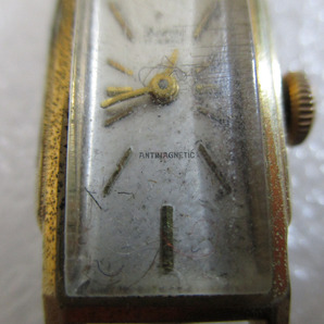【CP/S】当時物 レトロ Devora デボラ レディース 腕時計 スクエア ANTIMAGNETICの画像8