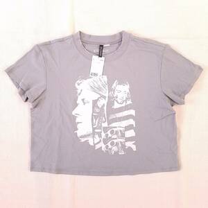 魅惑のバンドT特集! 新品『DIVIDED H&M(エイチアンドエム) × KURT COBAIN(カート・コバーン)』WOMEN 半袖Tシャツ L／ニルヴァーナ