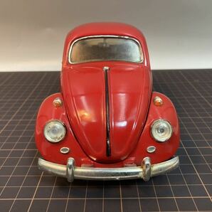 VW ビートル 1967年 ビートル 人気 RED Beetle 空冷 ケーファー ダイキャスト 各部稼働 ミニカー トイカー 車体約22cmの画像3