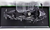 【アオシマ】1/12 カワサキ ニンジャ ZX-25R 2020年 メタリックスパークブラック（ 商品№ 109717)の完成バイクモデル_画像6