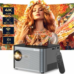 【新品】Aubor 家庭用プロジェクター 4K WiFi6 & Bluetooth5.2 15000LM 1080PフルHD