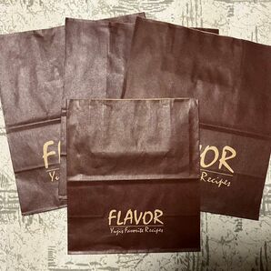 FLAVOR　ショッパー　紙袋　4枚