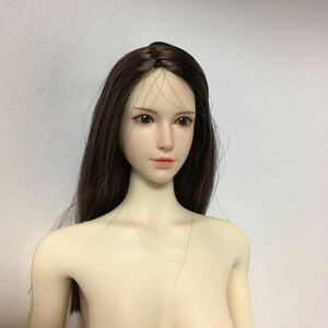 1/6 ヘッド　中古美品　白肌　TBleague JIAOU DOLL シームレス素体　クールガール