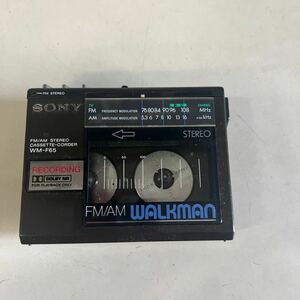 SONY WALKMAN カセットプレーヤー WM-F65 通電ジャンク
