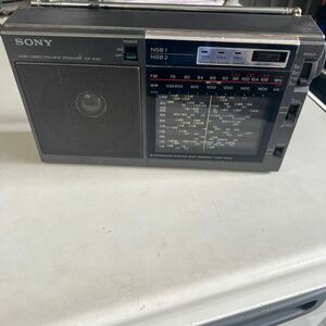 SONY ICF-EX5 ポータブルラジオ AM FM ワイドFM ラジオ 動作未確認