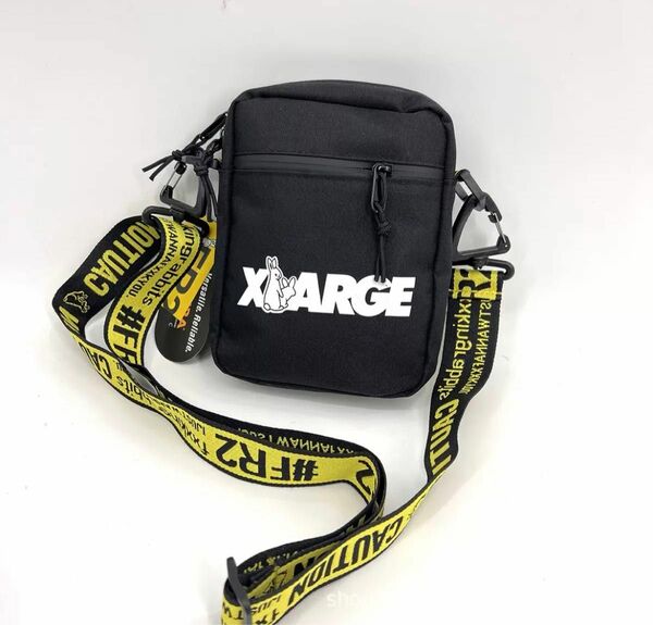 ★セール　XLARGE FR2 ショルダーバッグ ブラック　黒　男女兼用　