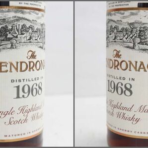 GLENDRONACH（グレンドロナック）25年 1968 ANA 43％ 750ml ※キャップフィルム傷 C24A290001の画像7