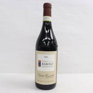 1円~Bartolo Mascarello（バルトロ マスカレッロ）バローロ 2008 14.5％ 750ml G24C270003