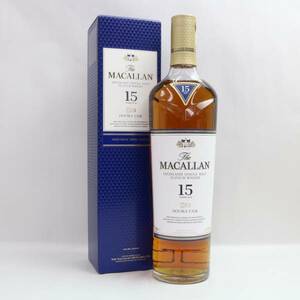 1円~MACALLAN（マッカラン）15年 ダブルカスク 43％ 700ml Z24C280204