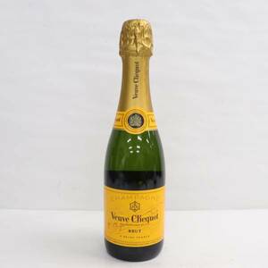 Veuve Clicquot（ヴーヴ クリコ）イエロー ブリュット NV ハーフボトル 12％ 375ml ※ラベルキズ T24C310019