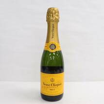 Veuve Clicquot（ヴーヴ クリコ）イエロー ブリュット NV ハーフボトル 12％ 375ml ※ラベルキズ T24C310019_画像1