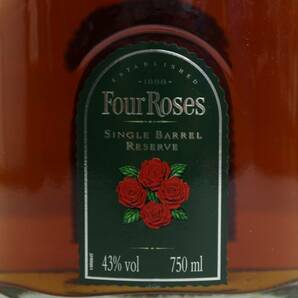 Four Roses（フォアローゼズ）シングルバレル リザーブ 43％ 750ml O24C190129の画像2