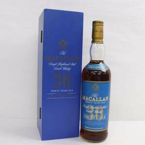 The MACALLAN（マッカラン）30年 シェリーオーク ブルーラベル 43% 700ml R24C200006の画像1