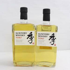 【2本セット】SUNTORY（サントリー）季 TOKI 43％ 700ml F24C300039