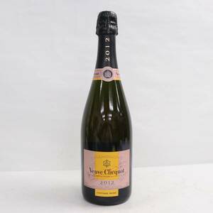 Veuve Clicquot（ヴーヴ クリコ）ヴィンテージ ロゼ 2012 12％ 750ml ※裏ラベルキズ X24D020025