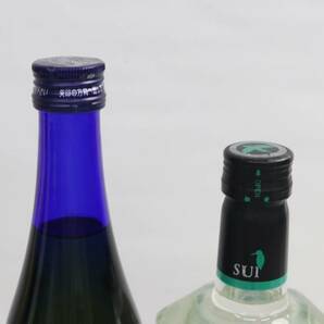 【2本セット】アルコール各種（サントリー ジン 翠 SUI 40％ 700ml 等）X24D020033の画像3