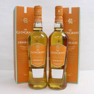 【2本セット】GLEN GRANT（グレン グラント）アルボラリス 40％ 700ml X24D010159